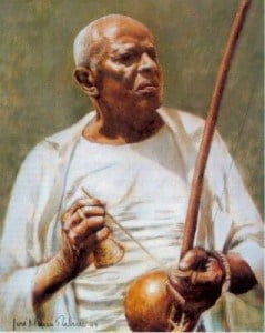 Mestre Bimba ao Berimbau